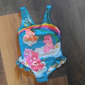 Vintage infants care bear swimsuit